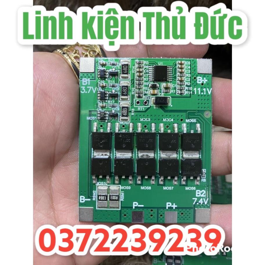 Lktd BN. Mạch 3S 30a  BW sạc cân bằng và bảo vệ pin Li-ion.