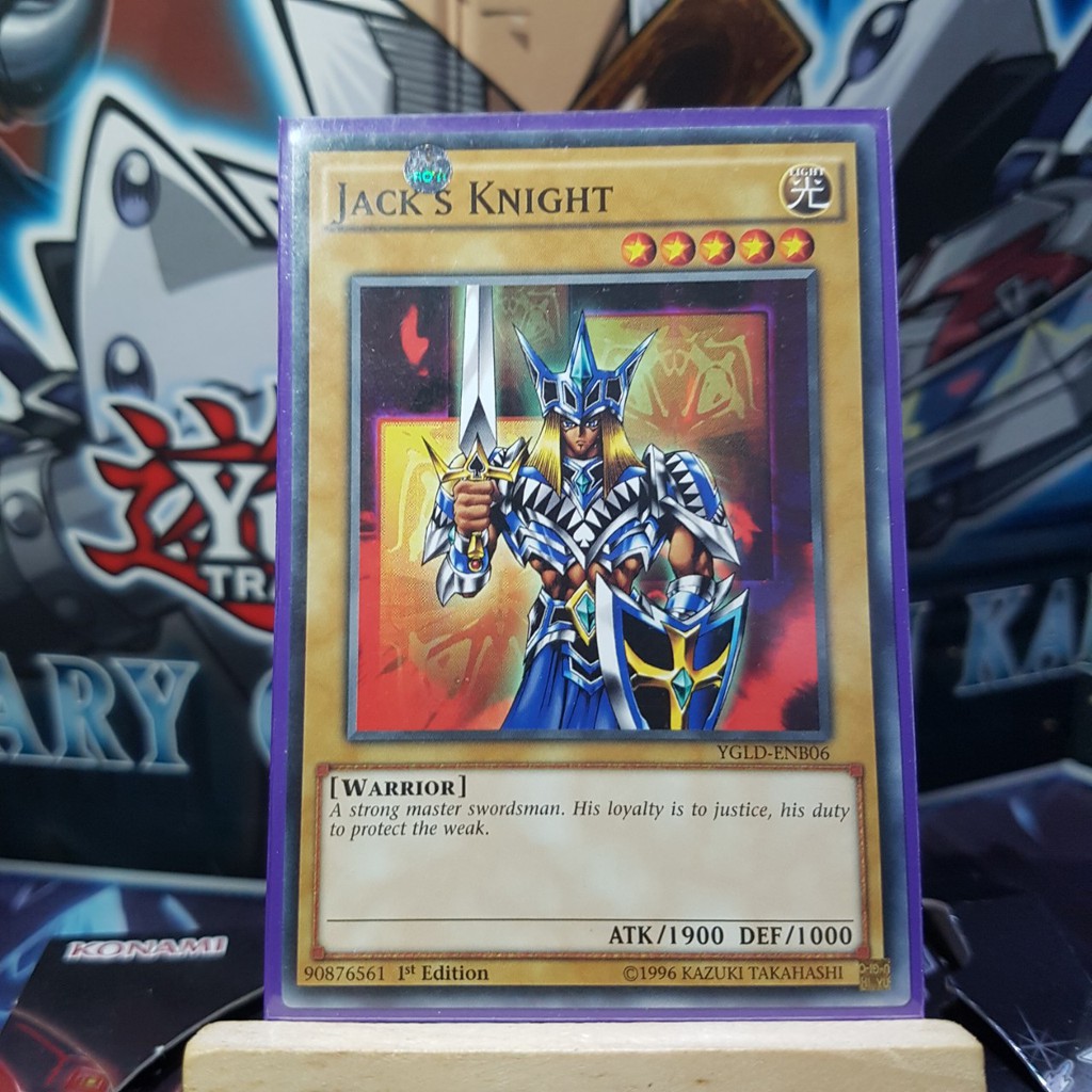 Thẻ Bài Yugioh | Jack's Knight - YGLD-ENB06 - Common 1st Edition | Quang