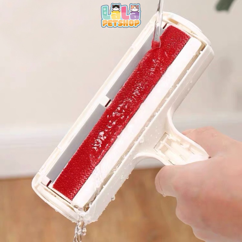 Cây Lăn Lông Tĩnh Điện Cao Cấp LaLaPet , Làm Sạch Lông Chó Mèo Dính Trên Quần Áo, Nệm,...