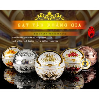 Gạt tàn thuốc lá hợp kim hoàng gia