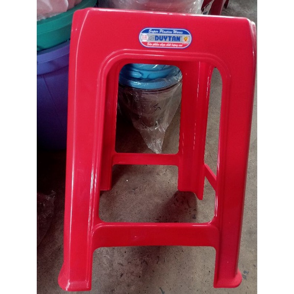 ghế nhựa Duy Tân cao lỗ bền đẹp (giao hỏa tốc)