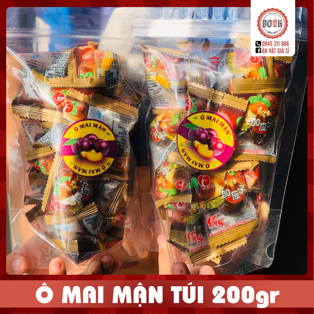 Ô MAI Mận Mật Ong Chính Hãng Hình Con Ong SHOP CHỈ BÁN DUY NHẤT HÃNG JIAYGINGZI