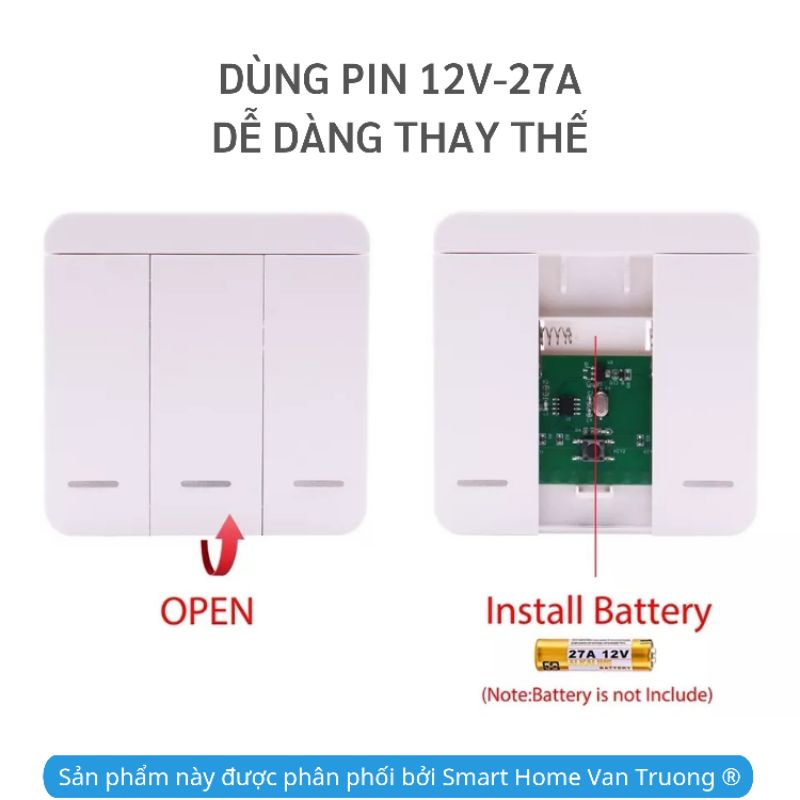 Bộ đèn LED chay đuổi đơn sắc ốp trần nhựa, trần thạch cao làm decor nội thất
