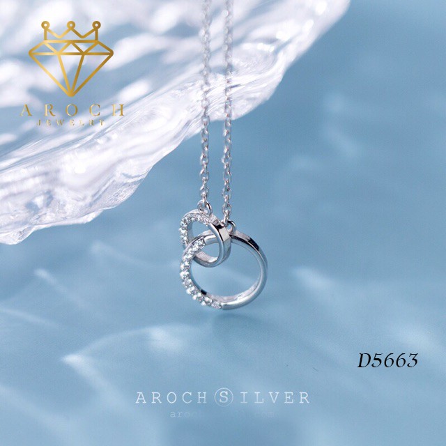 Dây chuyền bạc Ý s925 D5663 - AROCH Jewelry