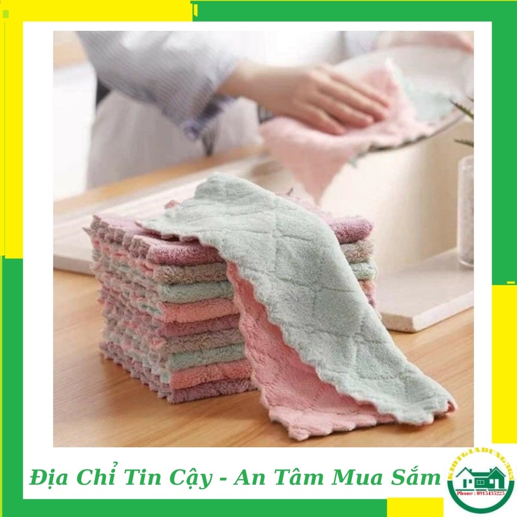 Khăn lau tay, lau bát đũa, lau bàn, lau bếp đa năng