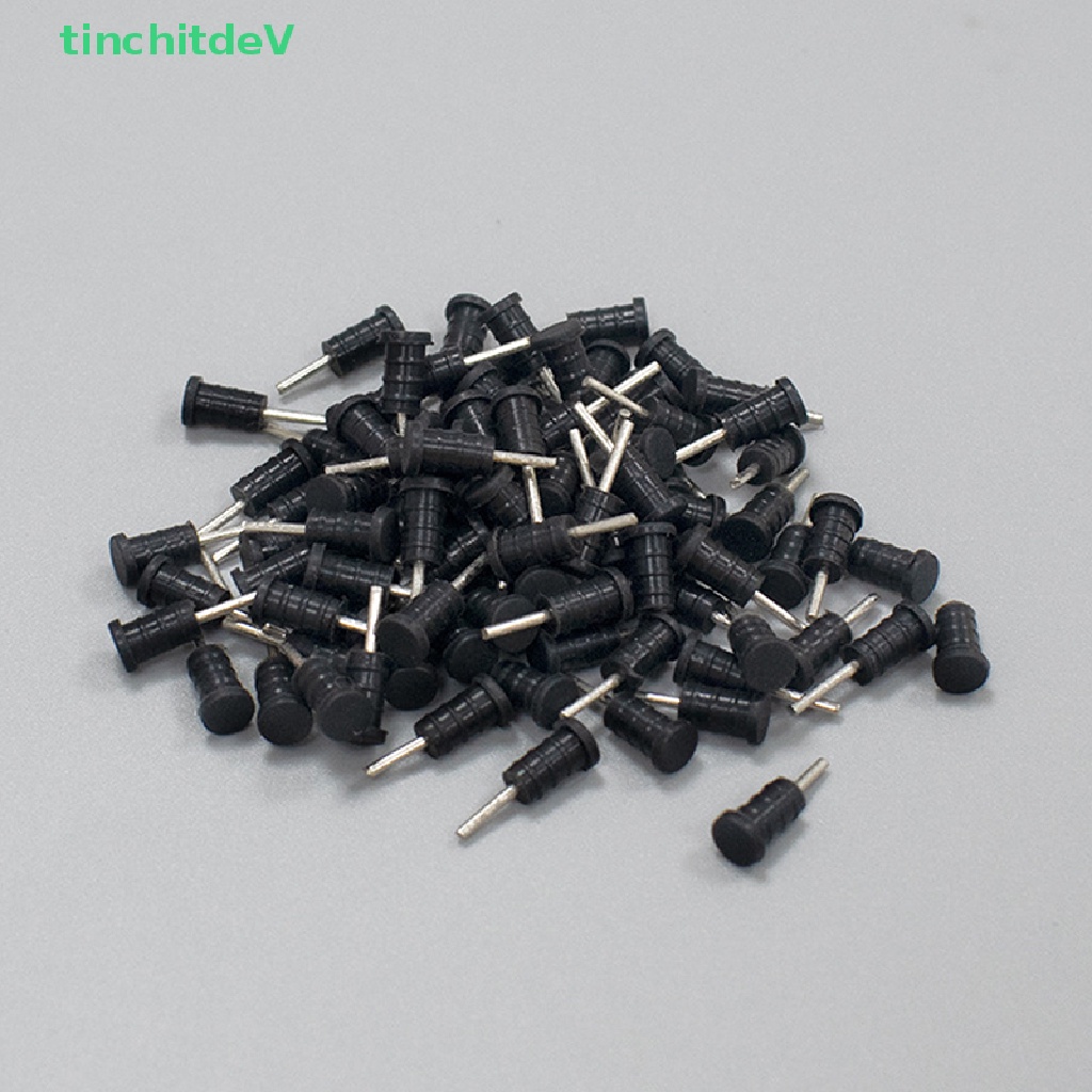 Set 10 Nút Cao Su Silicone Mini 3.5mm Chống Bụi Cho Jack Cắm Tai Nghe / Điện Thoại Thông Minh