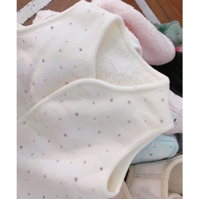 Jile lông cừu lót cotton  mềm uniqilo dư xịn mặc được 2 mặt