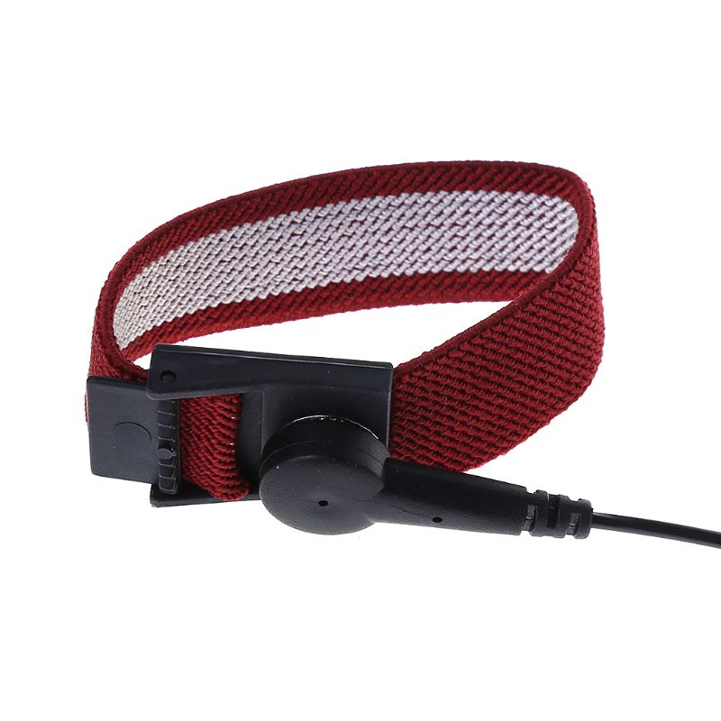 Vòng Đeo Tay Chống Tĩnh Điện Có Kẹp Cá Sấu Có Thể Điều Chỉnh