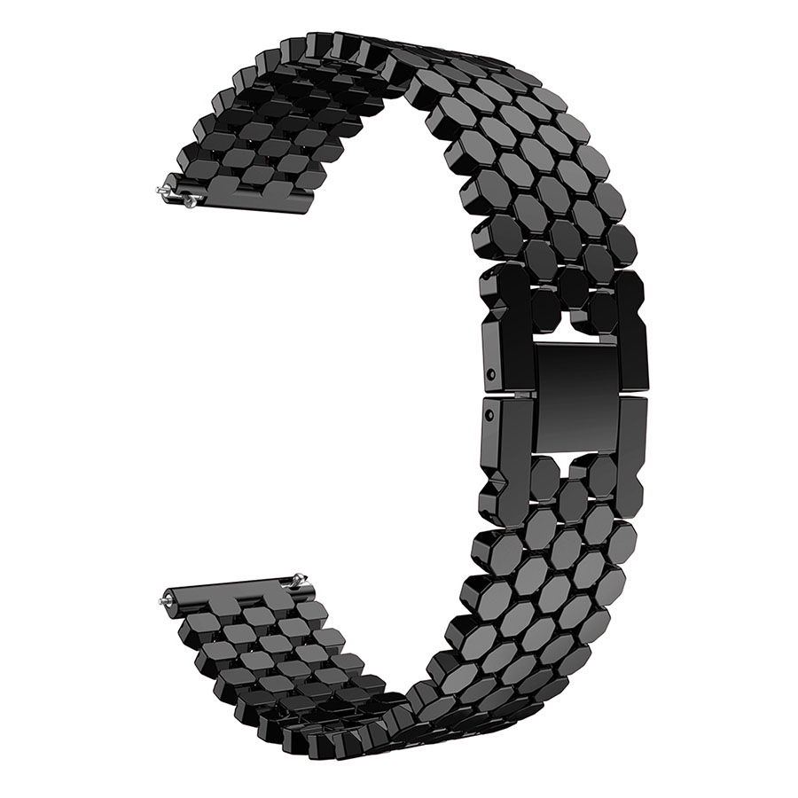 Dây Đeo Thay Thế Bằng Thép Không Gỉ Cho Xiaomi Huami Amazfit Gtr 47mm Stratos 3 2 22mm