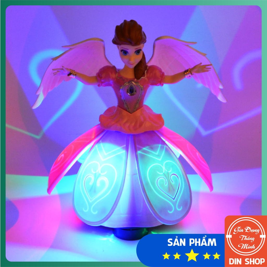 Đèn trung thu công chúa cho bé 💝CÓ ĐÈN - CÓ NHẠC💝 Lồng đèn siêu nhân phát sáng cực đẹp quà tặng trung thu cho bé