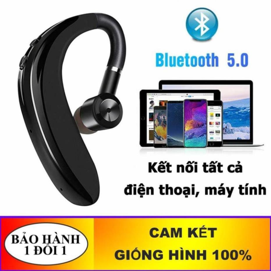 Tai nghe bluetooth 5.0 bass mạnh siêu trầm S109, Pin 300mAh, Kết nối được 2 điện thoại