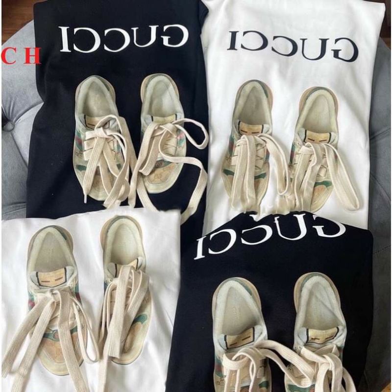 Áo thun Basic Giày G. C [FREESHIP] Áo Phông form rộng Unisex nam nữ cá tính Ulzzang; Thời trang Hot trend
