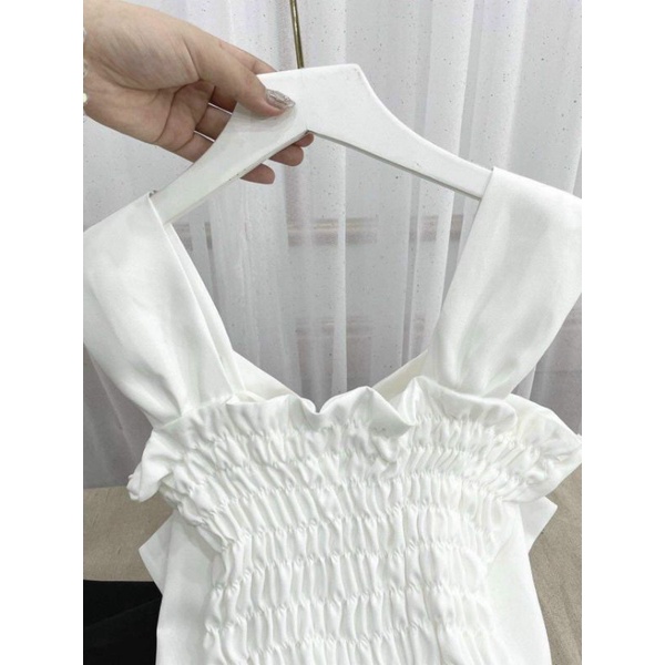 SÉT ÁO NƠ TO VÀ VÁY TENNIS BẢN TO XINH