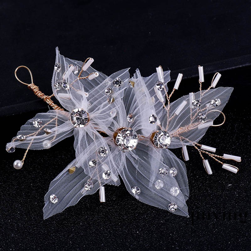 GETNOIVAS Set 2 cài tóc hoa phong cách Hàn Quốc thời trang cho nữ