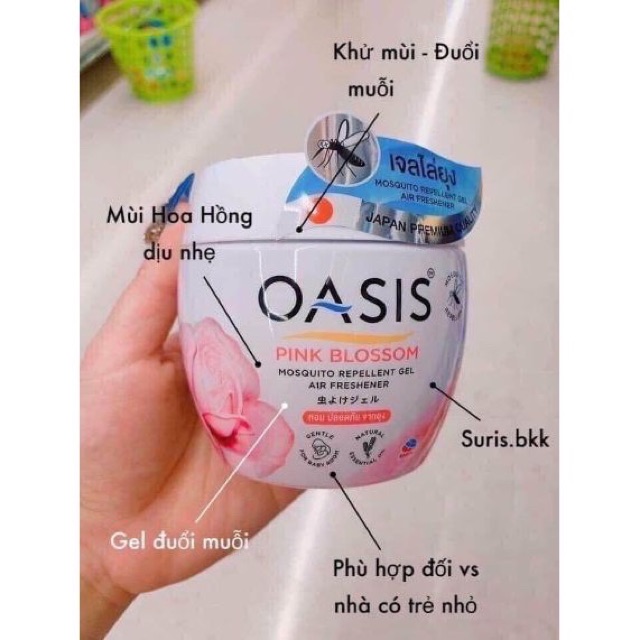 Soap thơm đuổi muỗi Oasis Thái Lan - 180g