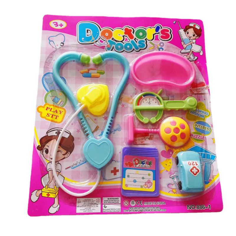 Bộ đồ chơi bác sĩ khám, đồ chơi dụng cụ y tế cho bé học tập T82