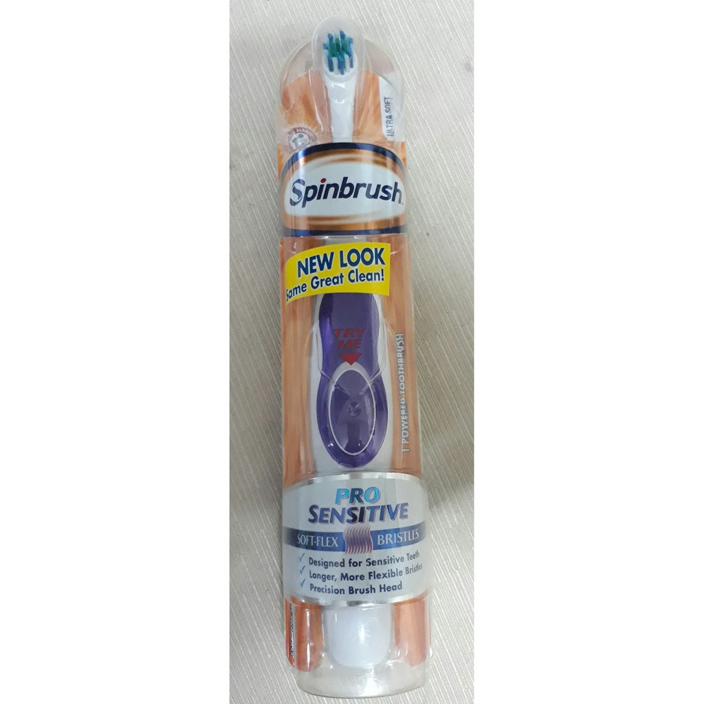 Bàn chải đánh răng chạy pin trẻ em Kid Spin Brush