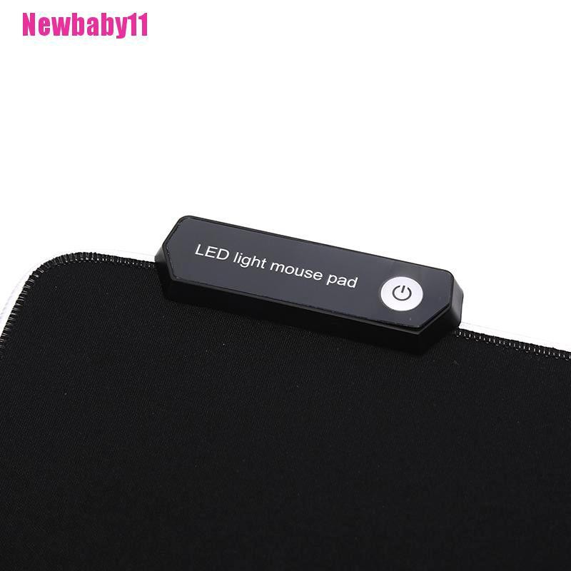 Lót ChuộT Có ĐèN LED RGB NhiềU MàU BABY11 Cho PC