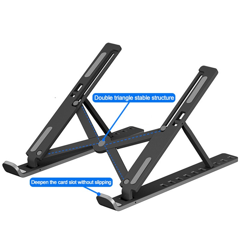 Giá đỡ máy tính xách tay / máy tính bảng Macbook nhỏ gọn có thể điều chỉnh tiện dụng | BigBuy360 - bigbuy360.vn