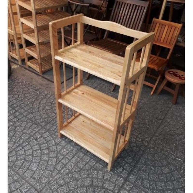 Kệ sách gỗ 3 tầng rộng 50cm