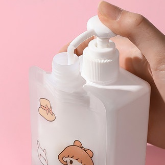Túi Rỗng Đựng Nước Rửa Tay / Dầu Gội Kiểu Hoạt Hình Dễ Thương 30 / 50 / 100Ml