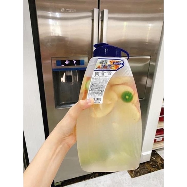 Bình đựng nước nhựa chịu nhiệt 1L, 2L Nakaya hàng nội địa Nhật Bản