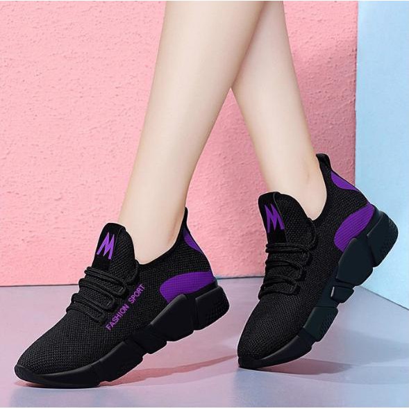 Giày Sneaker nữ - giày nữ in chữ M Onimax G32