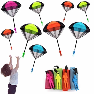 Mão De Arremesso Mini Soldado Parachute Toy Kid Jogo Ao Ar Livre Divertido Brinquedos Educativos Voar Do Para Crianças