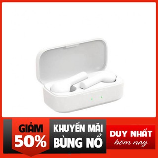 GÍA HOT Tai nghe Bluetooth QCY T5 trắng + Túi đựng tai nghe QCY  GIẢM GIÁ