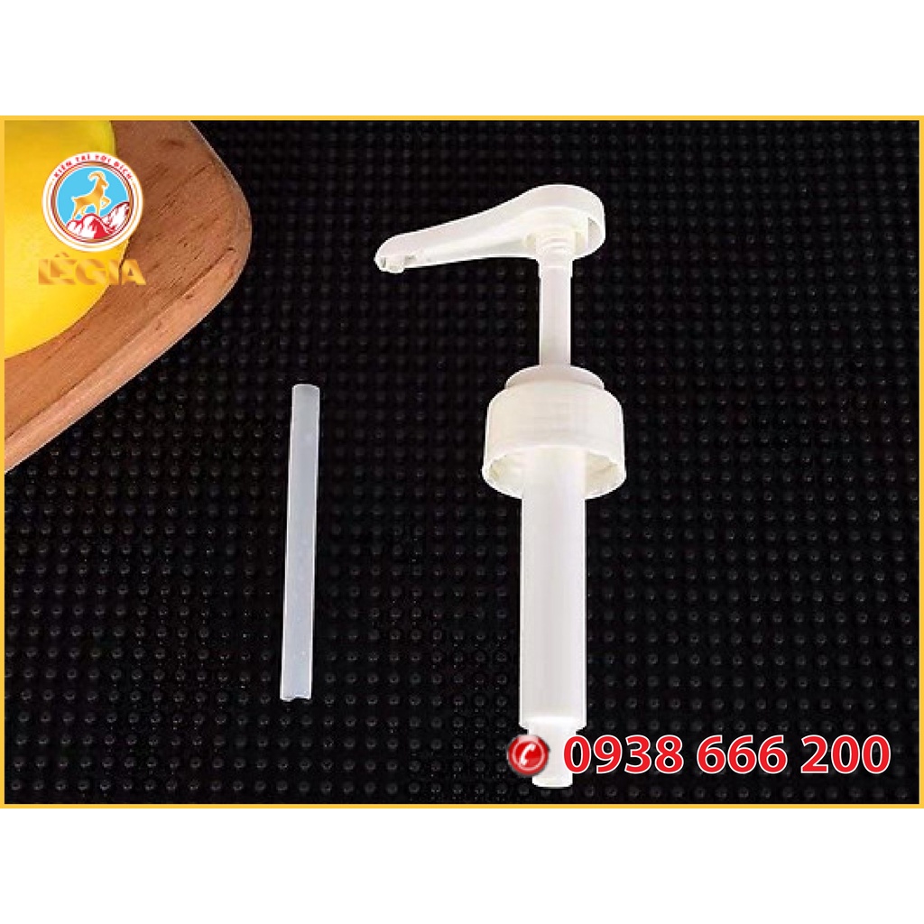 Bình Bơm Siro & Sugar Có Vòi Dung Tích 1600ml - Bình Nhựa