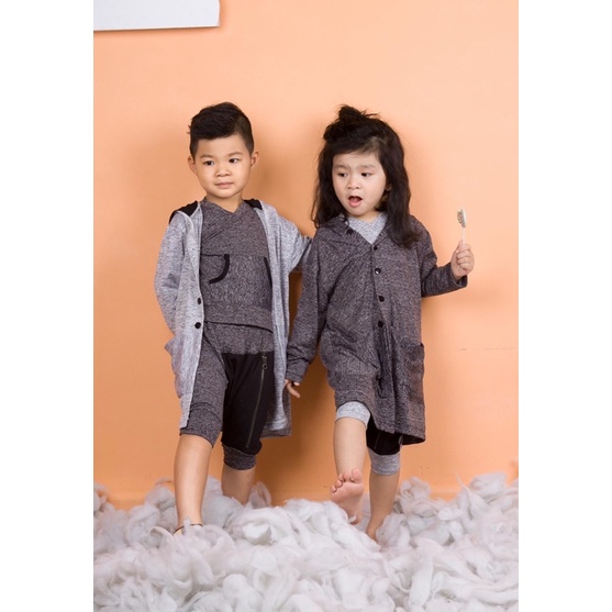 20-50kg | Áo khoác Cardigan Unisex cho bé