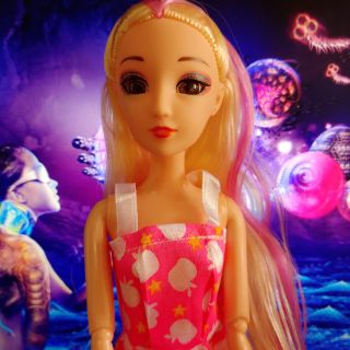 Búp bê khớp baby tóc dài