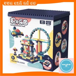 BỘ XẾP HÌNH LEGO 520 CHI TIẾT ❤️FREE SHIP❤️ ĐỒ CHƠI TRÍ TUỆ CHO BÉ
