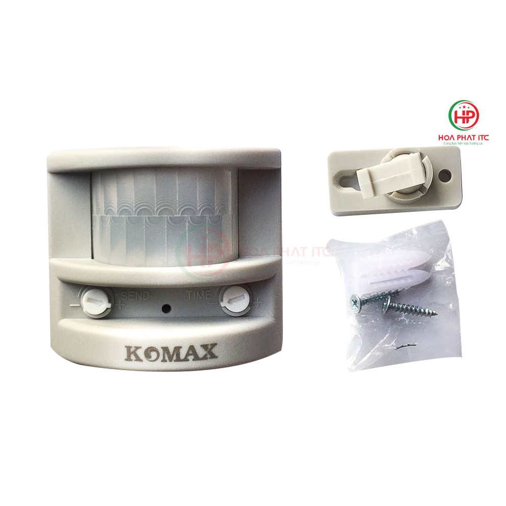 [MÃ GIẢM GIÁ ĐẾN 10K] Báo động hồng ngoại, Báo trộm hồng ngoại Komax PG-113 - Bảo hành 24 Tháng