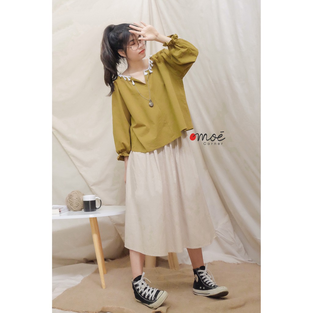 Áo kiểu cổ ren | BigBuy360 - bigbuy360.vn