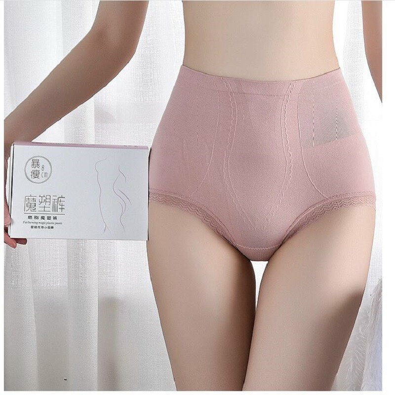 Quần lót cotton cạp cao ghen bụng nâng mông kháng khuẩn