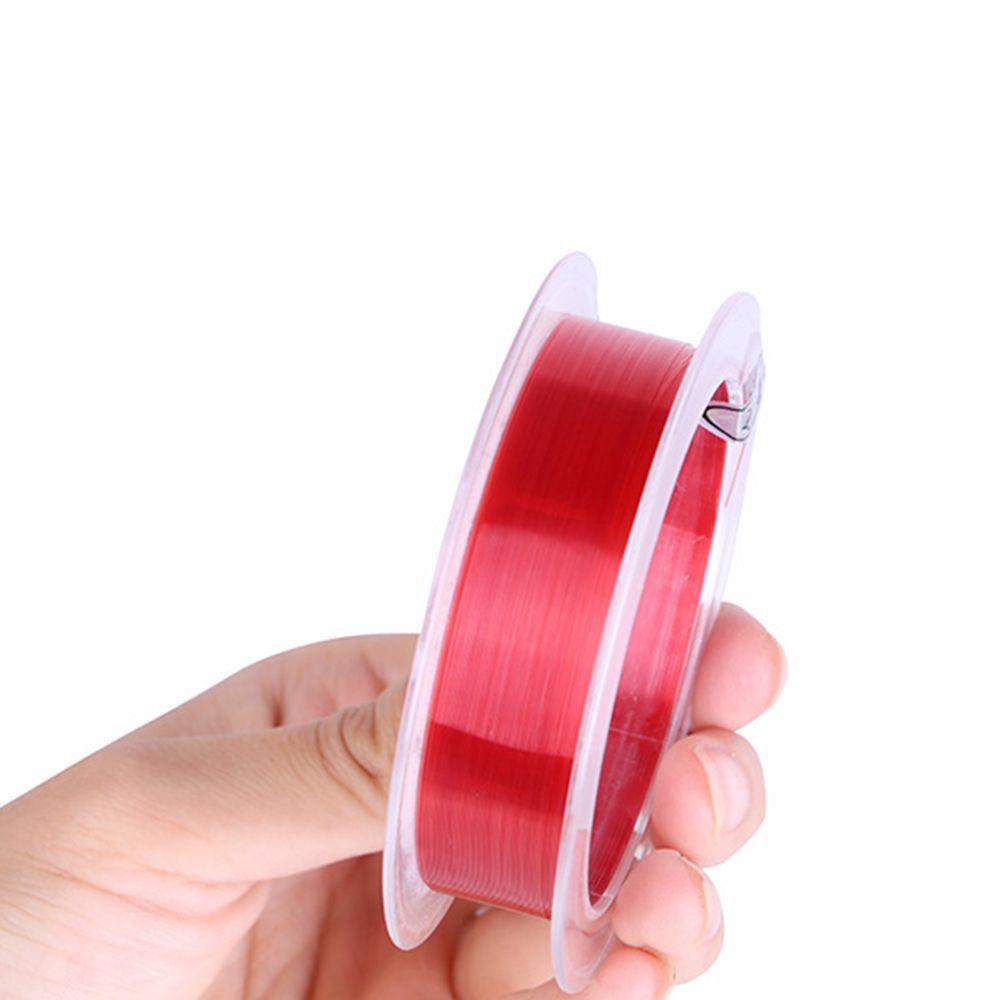 LETTER High Tensile Fluoro Carbon Strong Rope Cord Polyester Bait Fishing Line Nylon Monofilament Angling Invisible Wire Elastic Thread Spool/Multicolor