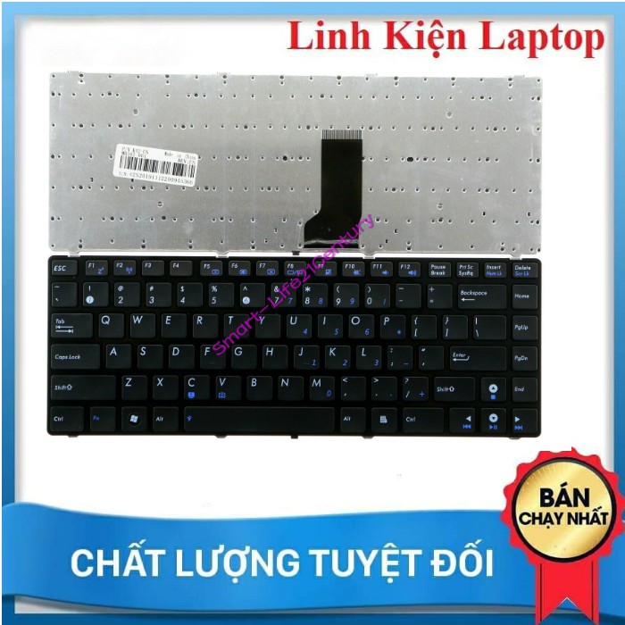 Bàn phím Laptop Asus K43E K43S X44H X44 X44C X45C A42F K42 K43 K42F X42 X43 X43S