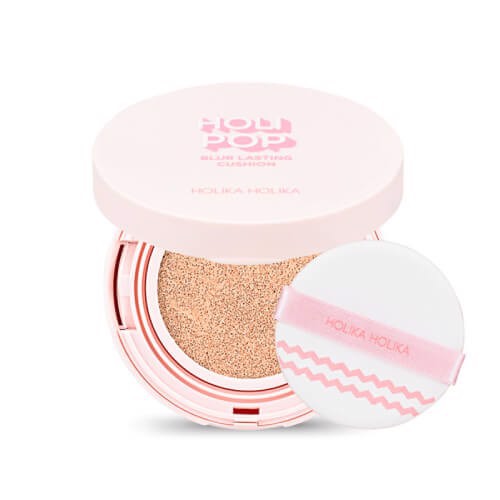 Phấn Nước Che Phủ Tự Nhiên Holika Holika Holi Pop Blur Lasting Cushion SPF 50+ PA+++