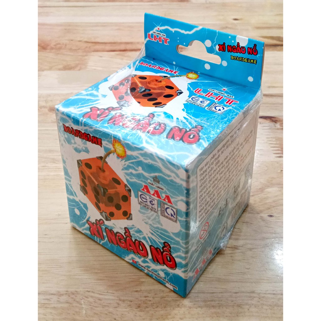 Đồ chơi Board game Xí Ngầu Nổ