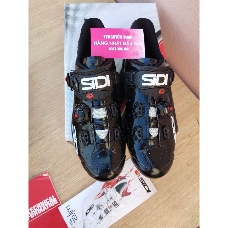 Giày cá xe đạp đua road carbon Sidi made in Italy chính hãng