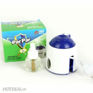 Máy Đuổi Muỗi Parpar Tặng Kèm 1 Lọ Tinh Dầu