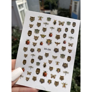 Sticker dán móng con Hổ