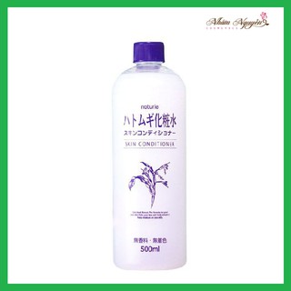 Nước hoa hồng ý dĩ Naturie Hatomugi Skin Conditioner Nhật 500ml