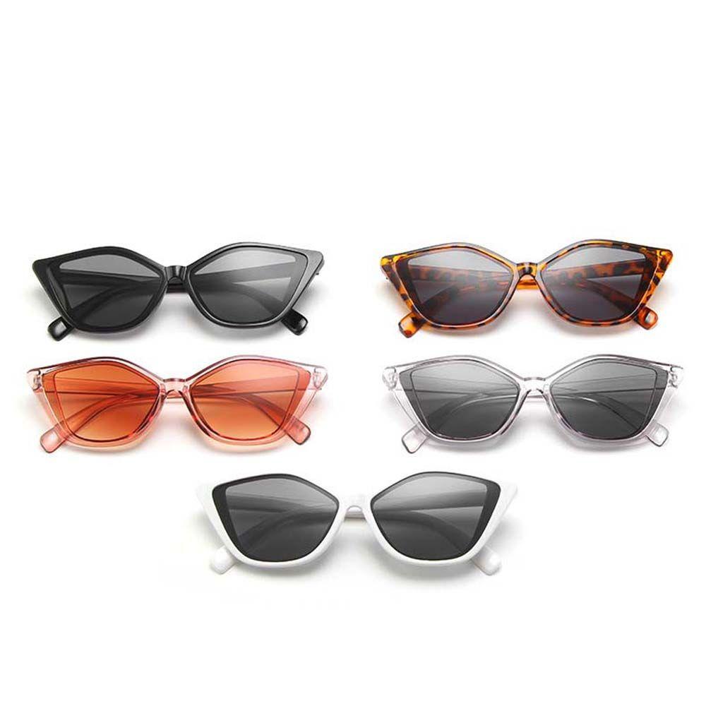 DARNELL Kính Mát Gọng Mắt Mèo Họa Tiết Da Báo Màu Xanh Lá / Đen Phong Cách Hàn Quốc Thời Trang Cho Nữ