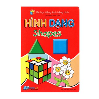 Sách - Bé Học Tiếng Anh Bằng Hình - Hình Dạng - 8935072893736