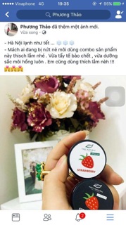 Combo tẩy tế bào chết và son dưỡng