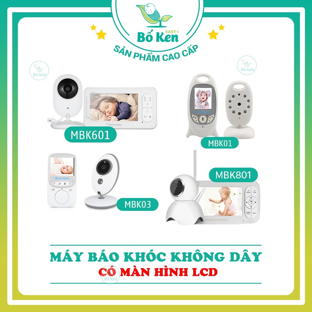 Shop Bố Ken Máy báo khóc Baby Monitor Camera giám sát không dây