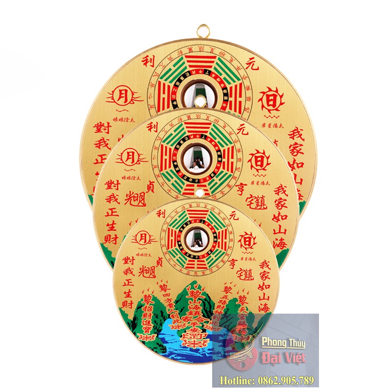 Gương Sơn Hải Trấn Đồng Nguyên Chất