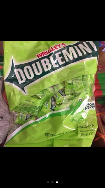 Kẹo cao su mentos và doublemin